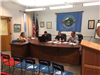 City of Dighton employees during a meeting