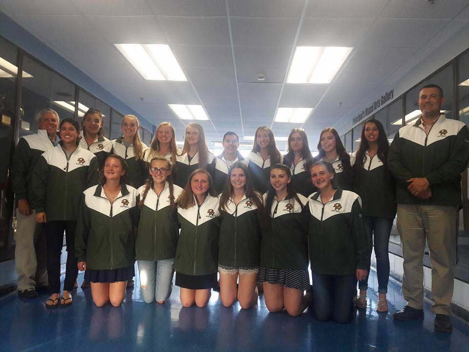 High School Girl's Sports Team Photo