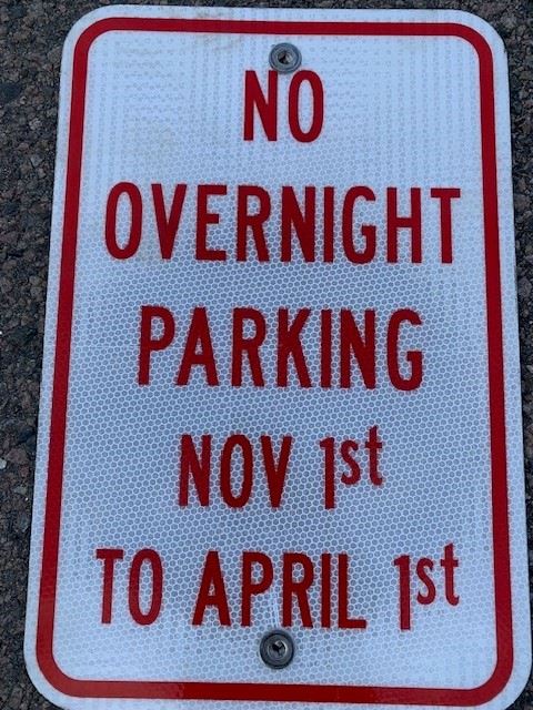 No Parking Sign